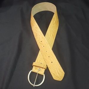 Bonded Textured Leather Belt 1-7/8"w x 32"L NICE